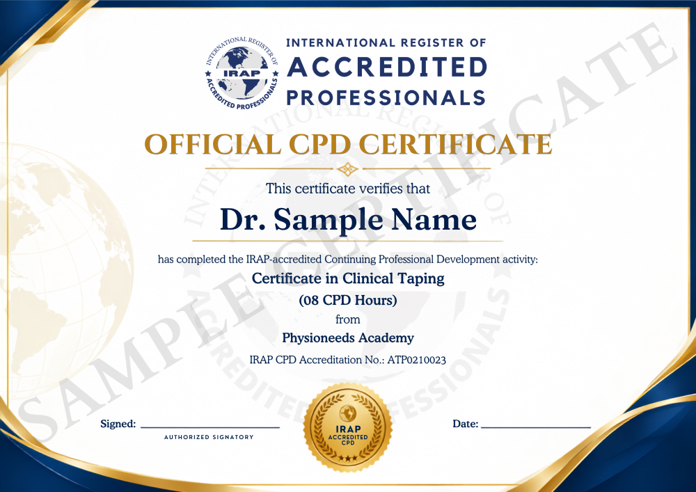 Additional certificate example 2