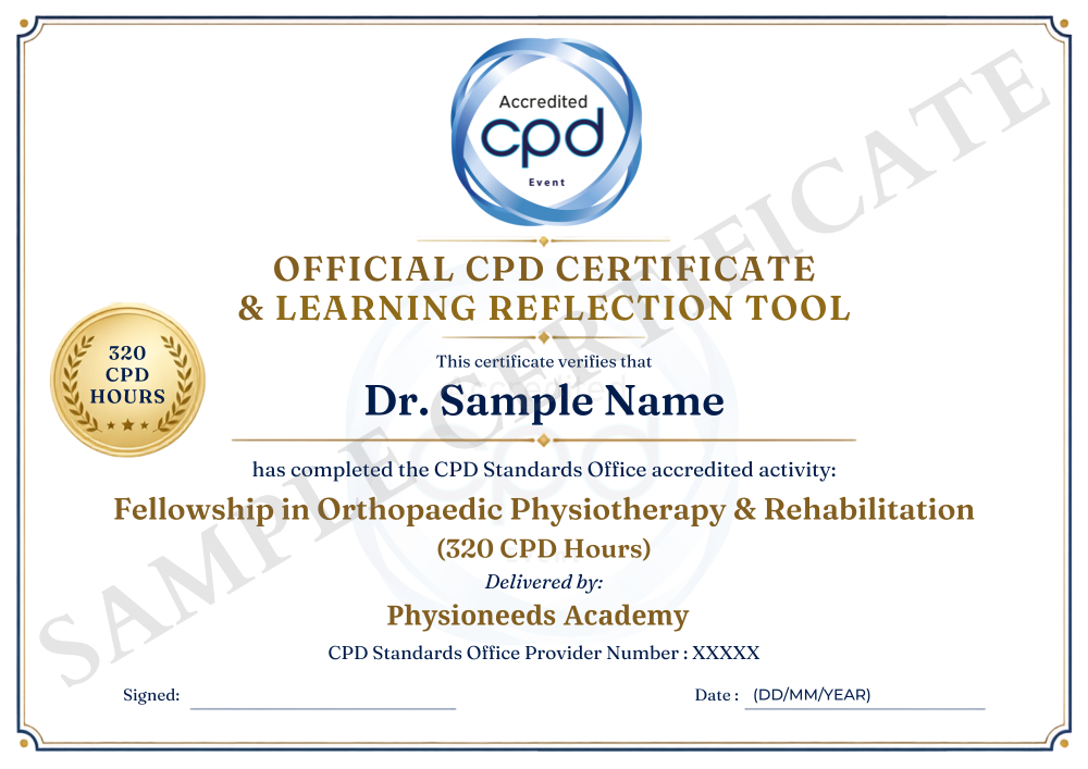 FOPR certificate preview 2