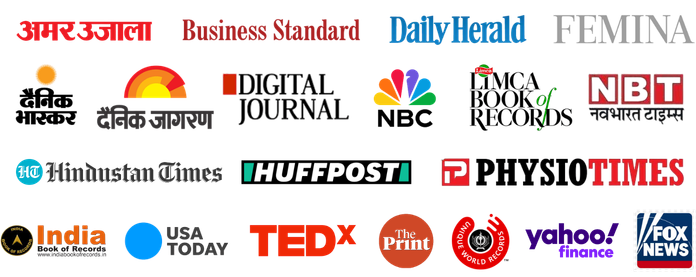 Media and publication logos featuring mentor appearances