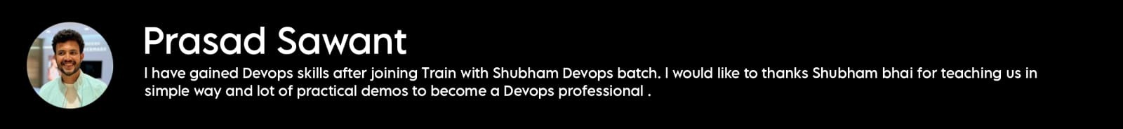 Learner testimonial 1