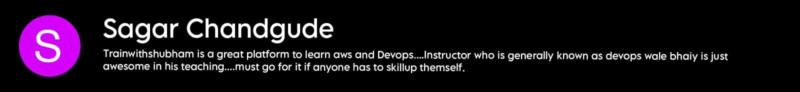 Learner testimonial 2