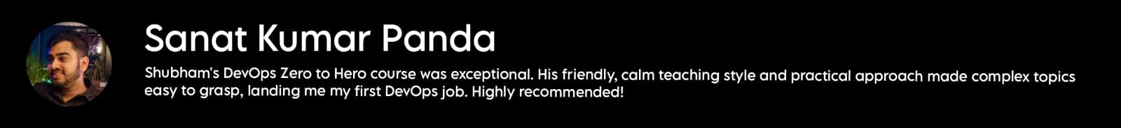 Learner testimonial 4