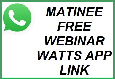 PLAYLIST OF VIDEOS MATINEE FREE WEBINAR