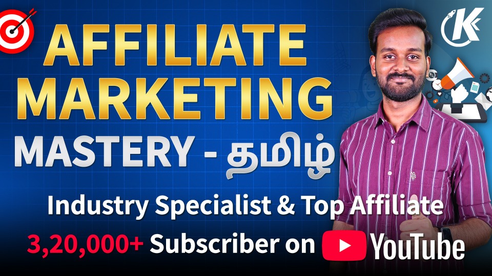 Affiliate Marketing Mastery Course Tamil Cover