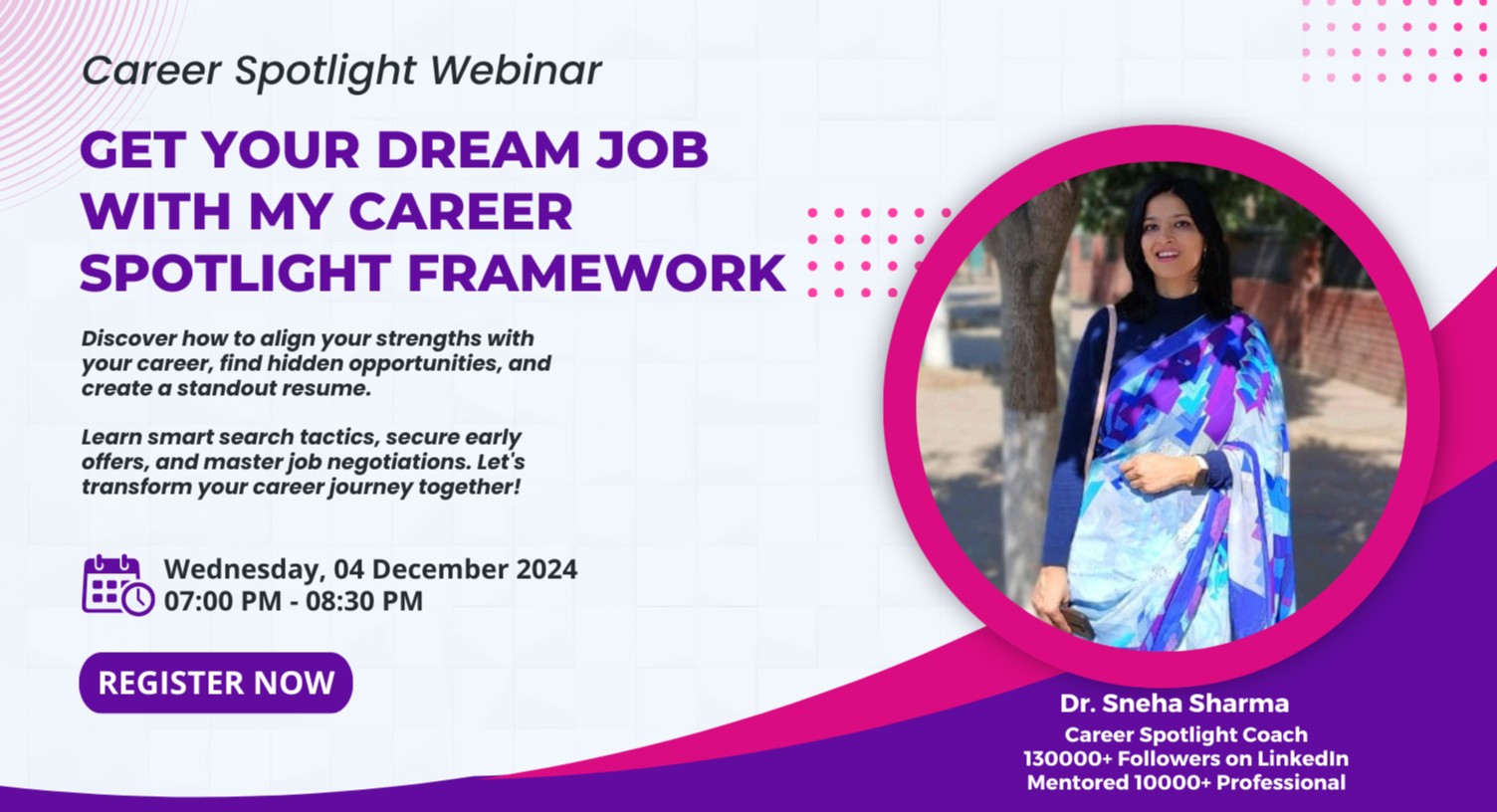 Get your Dream Job with My Career Spotlight Framework