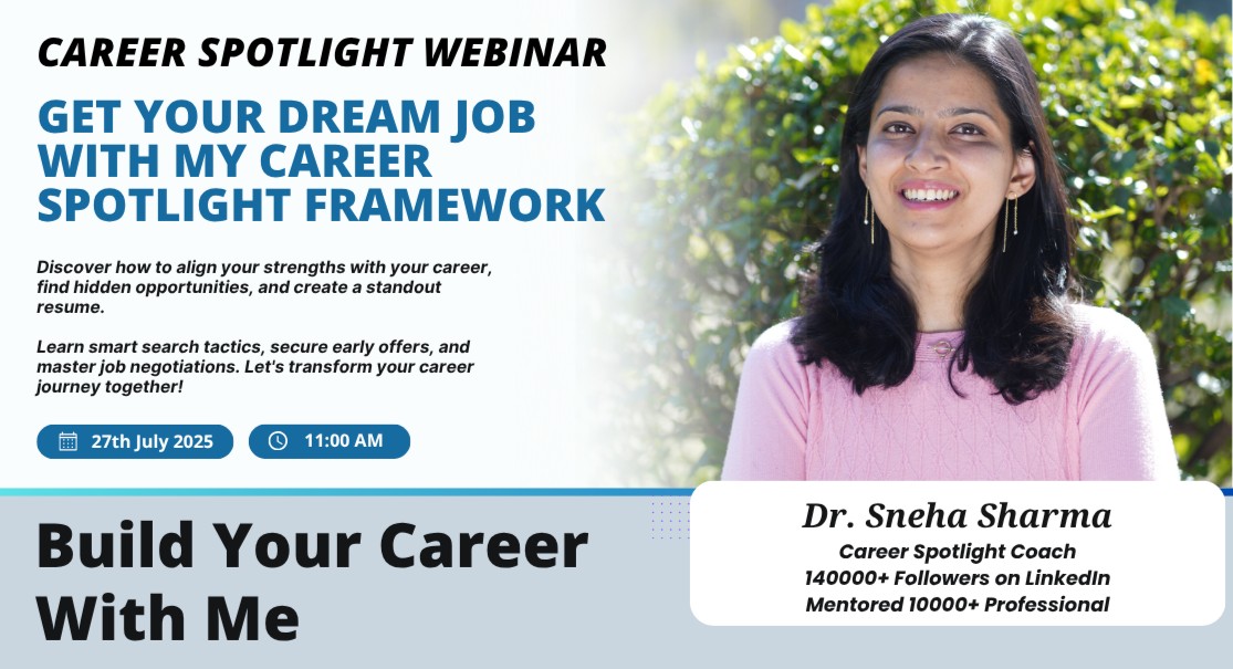 Get your Dream Job with My Career Spotlight Framework