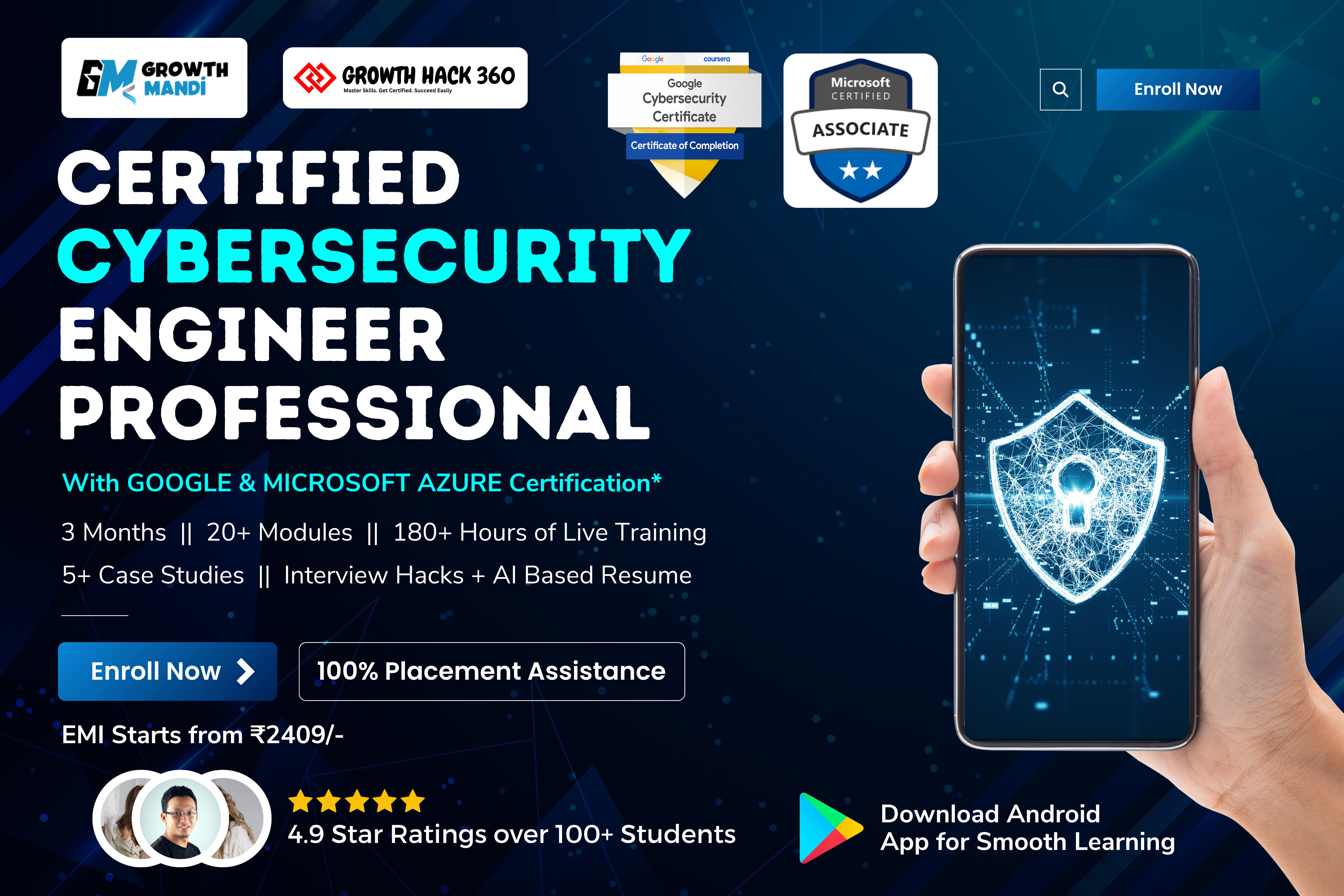 Certified Cybersecurity Engineer Professional - Course by Growth Hack 360