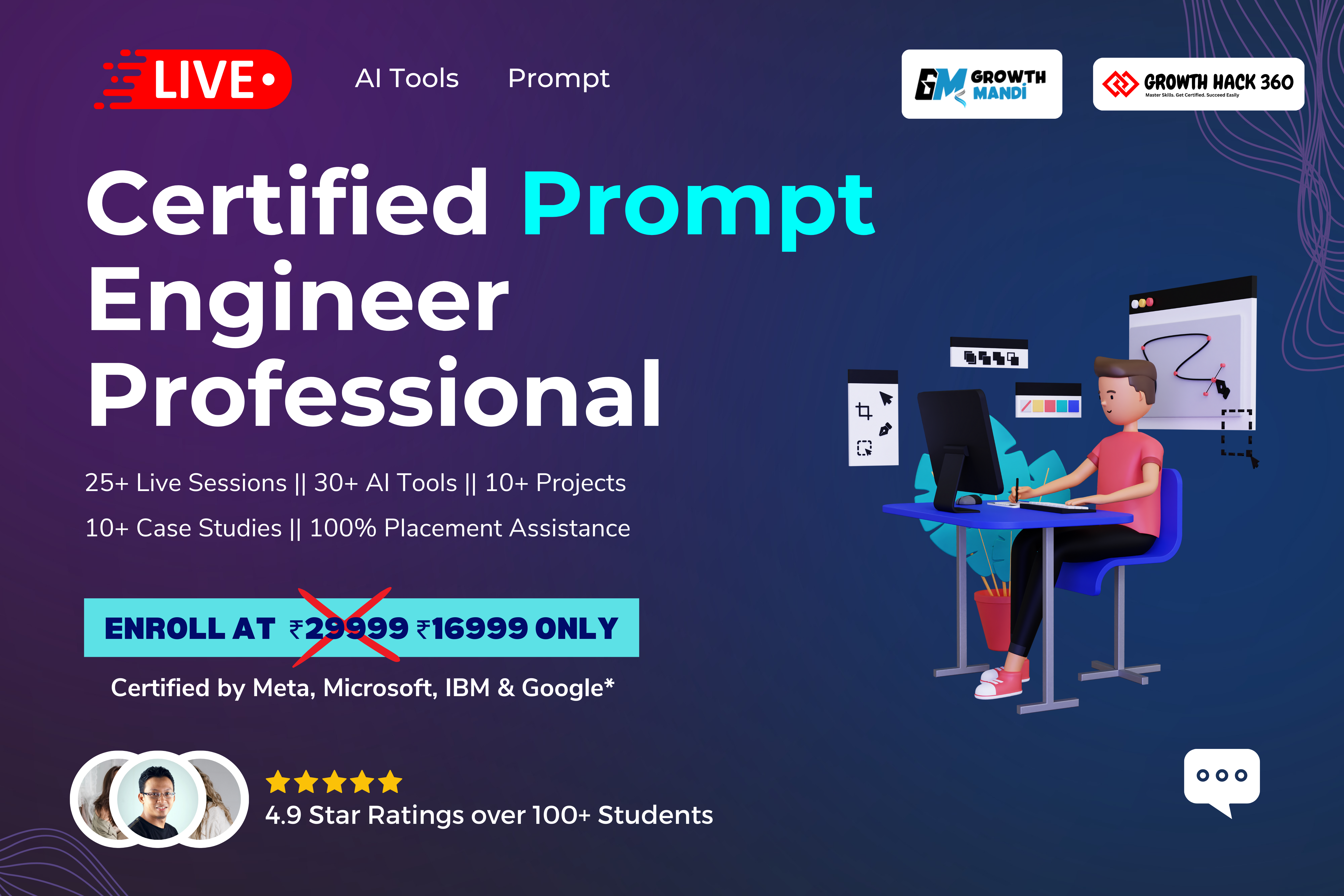 Certified Prompt Engineer Professional - Course by Growth Hack 360
