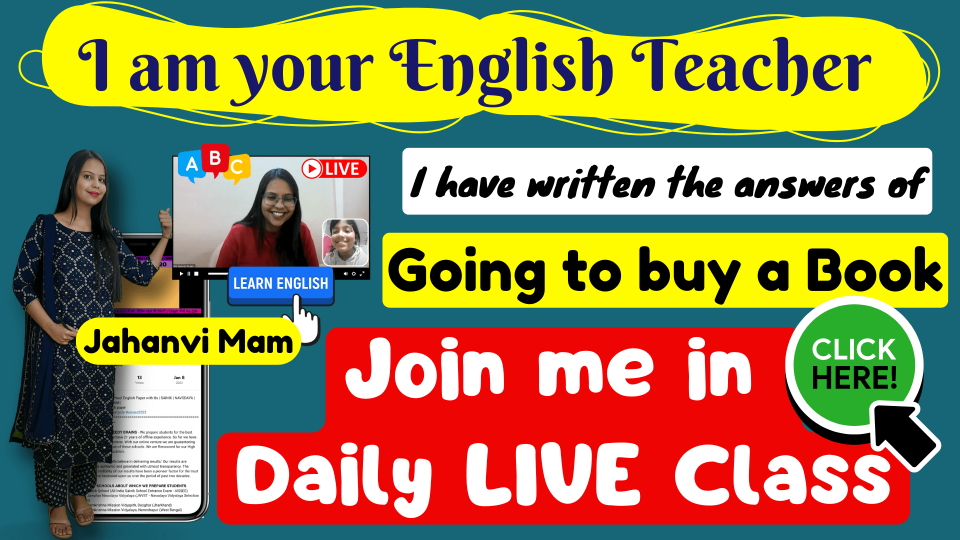 Going to Buy a Book Class 4 English NCERT Solutions