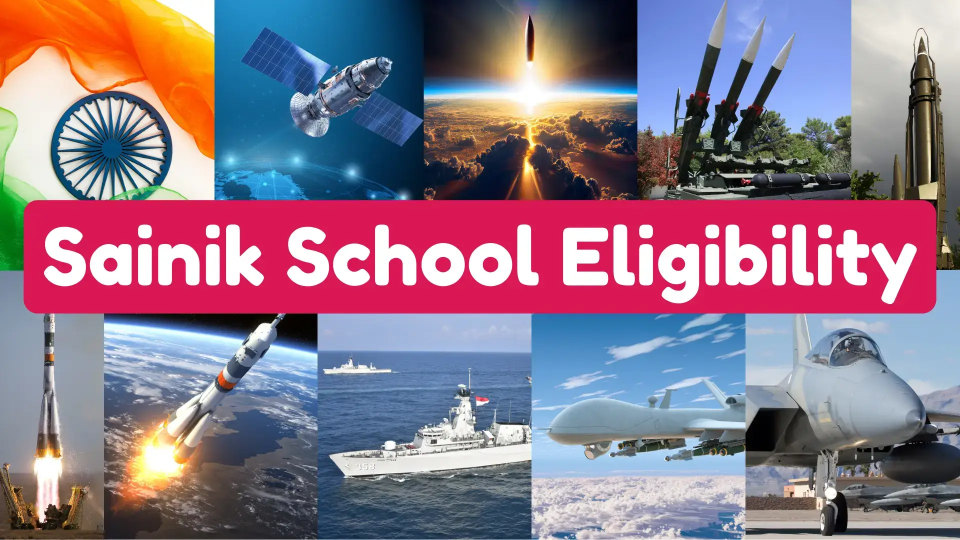 Sainik School students in uniform, representing eligibility and admission process