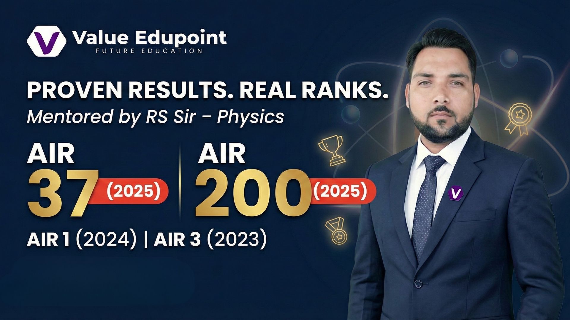 Physics Toppers AIR-1 Strategy by RS Sir