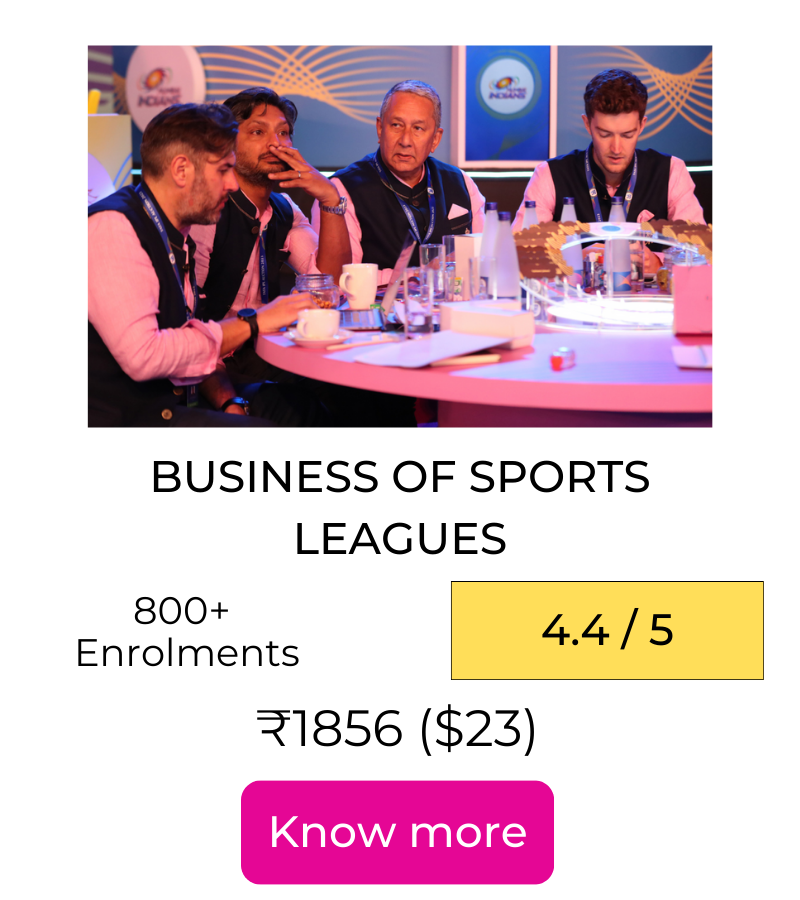 Business of sports leagues