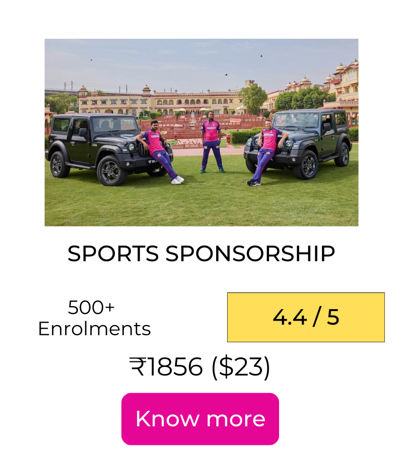 Sports sponsorship