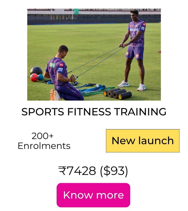Sports fitness training