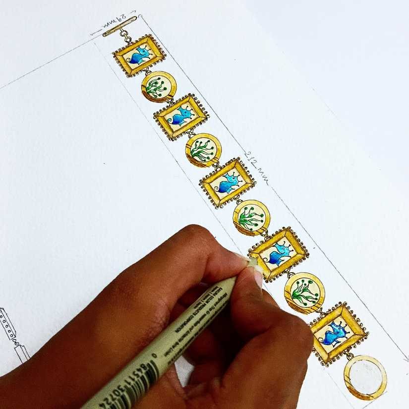 Vanshika Saraff Jewellery Designs