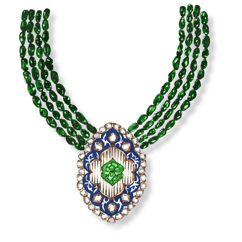 Vanshika Saraff Jewellery Designs