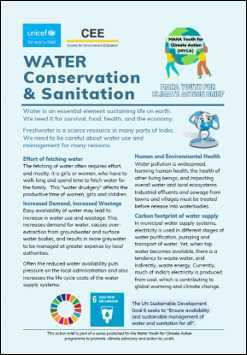 Water Conservation English Brief