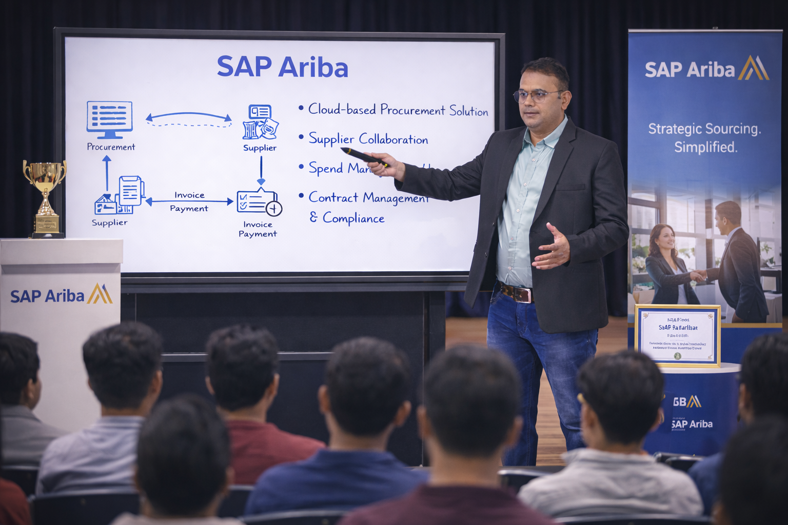 SAP Ariba Training Dashboard