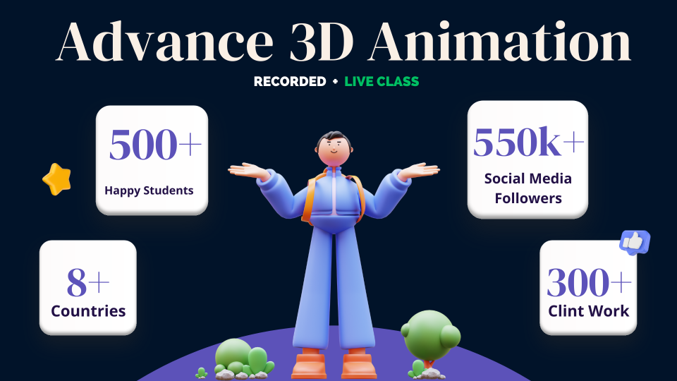 Basic To Expert 3D Animation Hindi