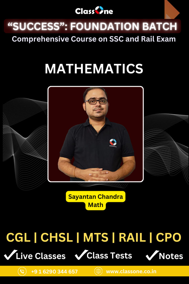 Success:: Course on Math for SSC and Rail Exams