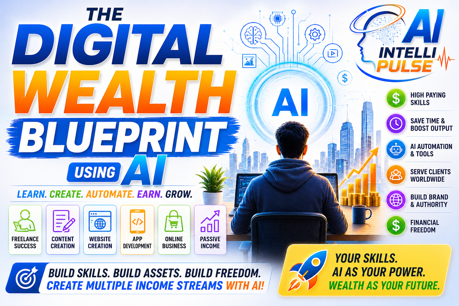THE DIGITAL WEALTH BL;UEPRINT