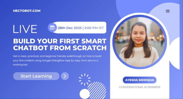 🚀 Free Live Practical Session | Build Your First Smart Chatbot from Scratch