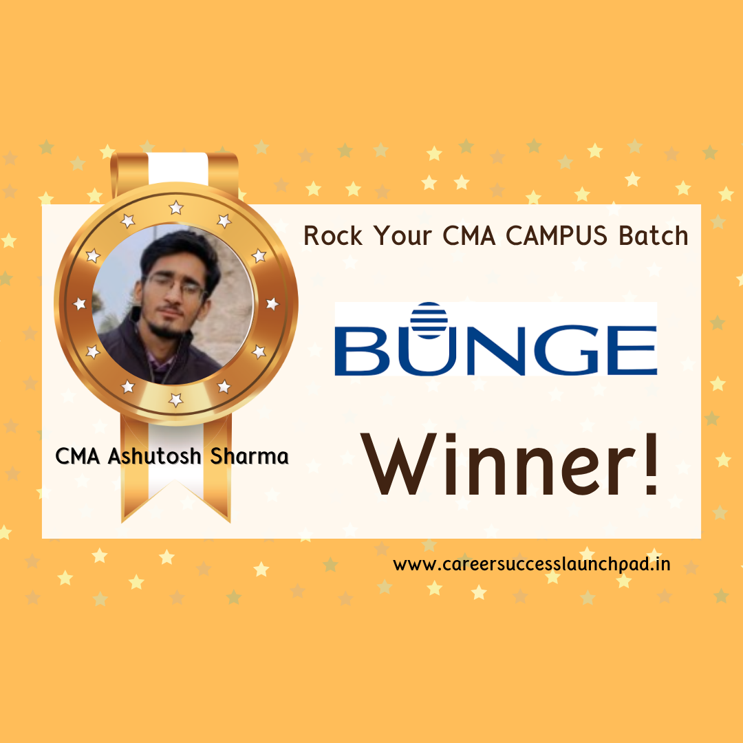 CMA fresher placement success story 44 | Career Success Launchpad