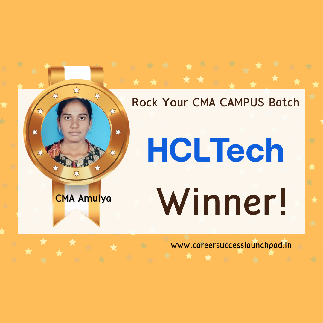 CMA placement preparation success story 132 | Career Success Launchpad