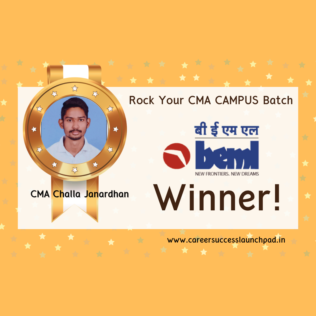 CMA student career success story 160 | Career Success Launchpad
