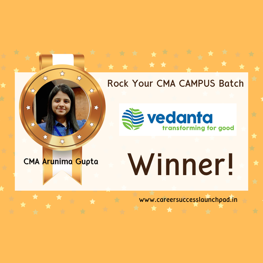 CMA fresher placement success story 43 | Career Success Launchpad