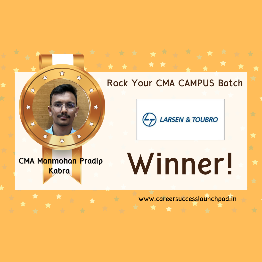 CMA student placement success story 25 | Career Success Launchpad