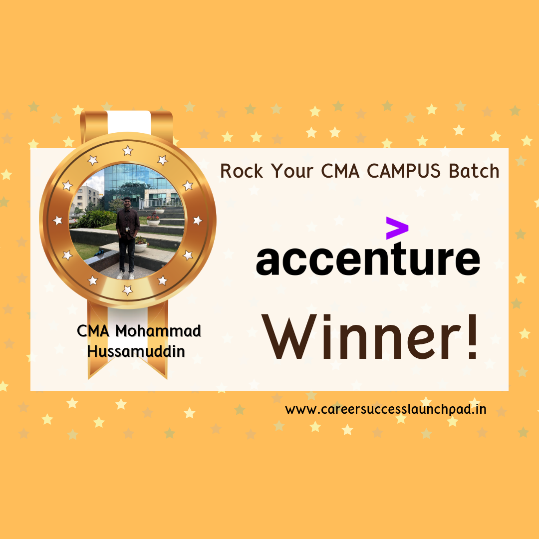 CMA student career success story 157 | Career Success Launchpad