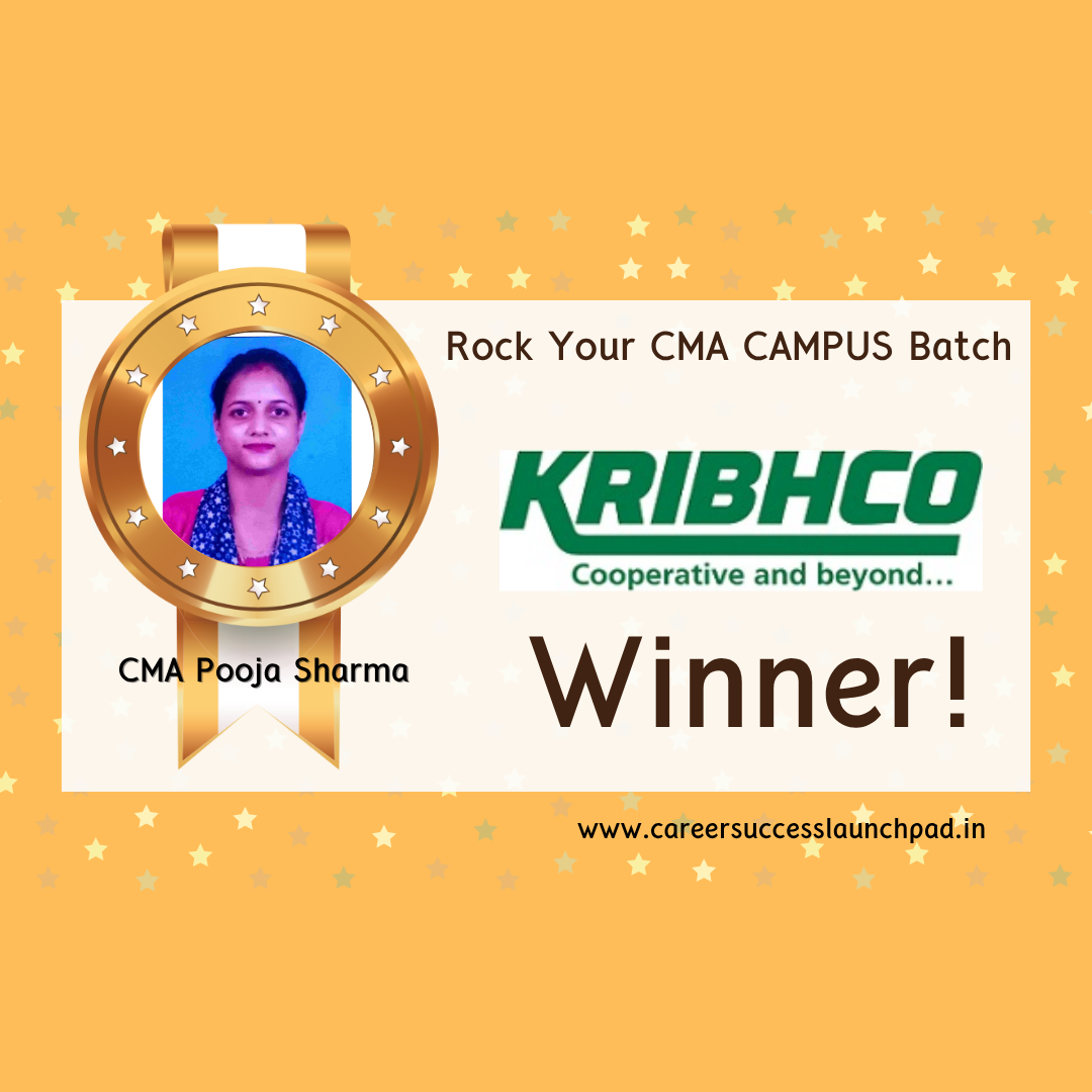 CMA placement preparation success story 122 | Career Success Launchpad