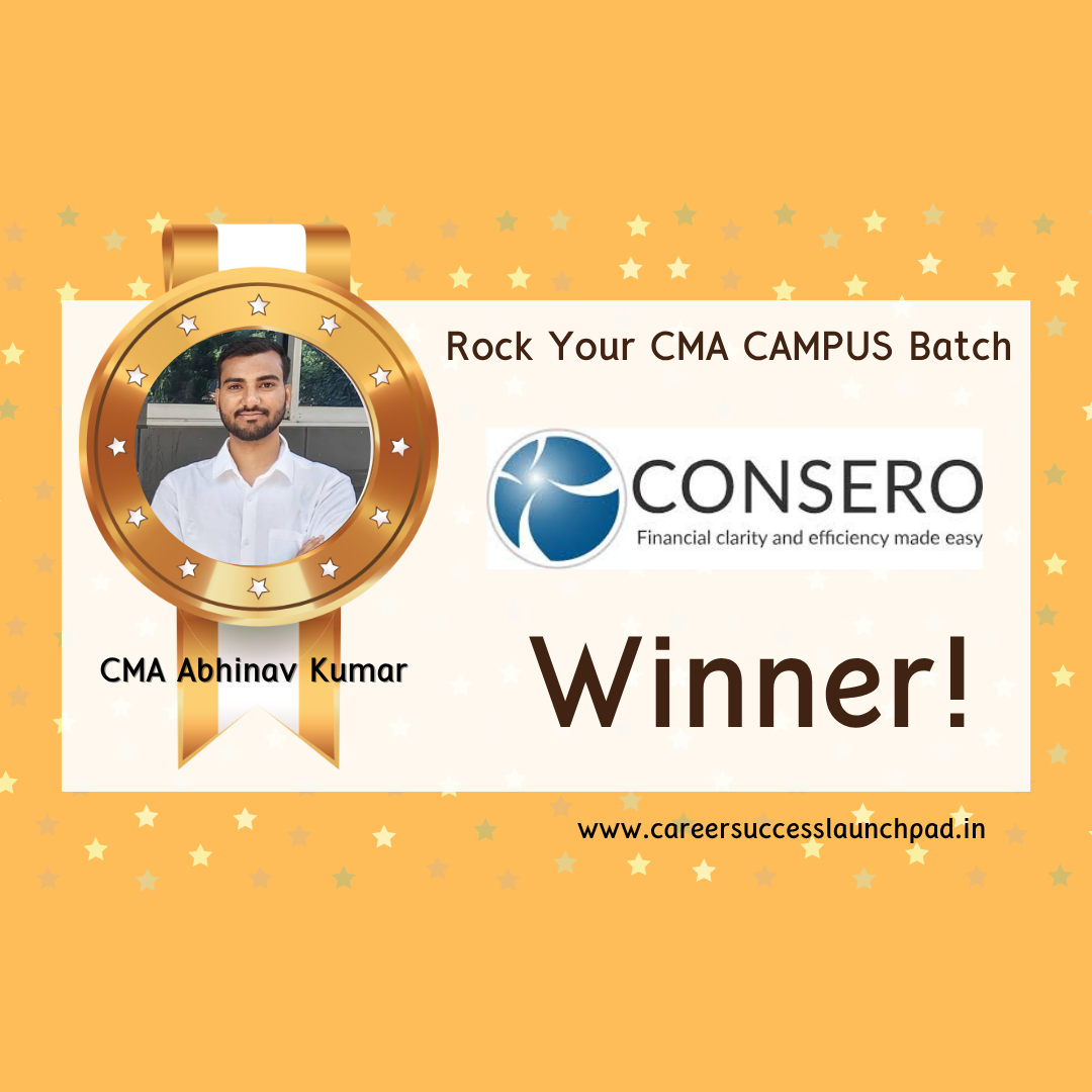 CMA fresher placement success story 71 | Career Success Launchpad