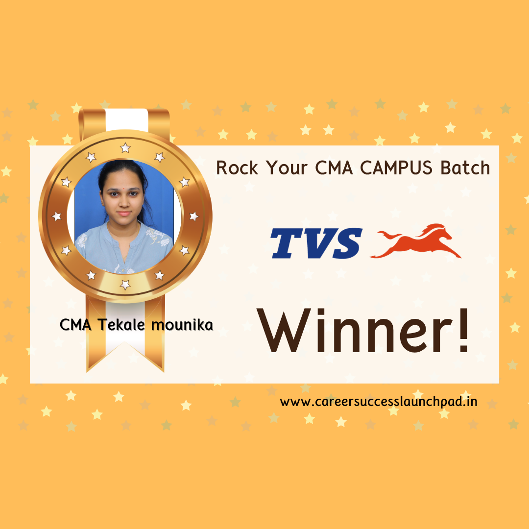 CMA student career success story 182 | Career Success Launchpad