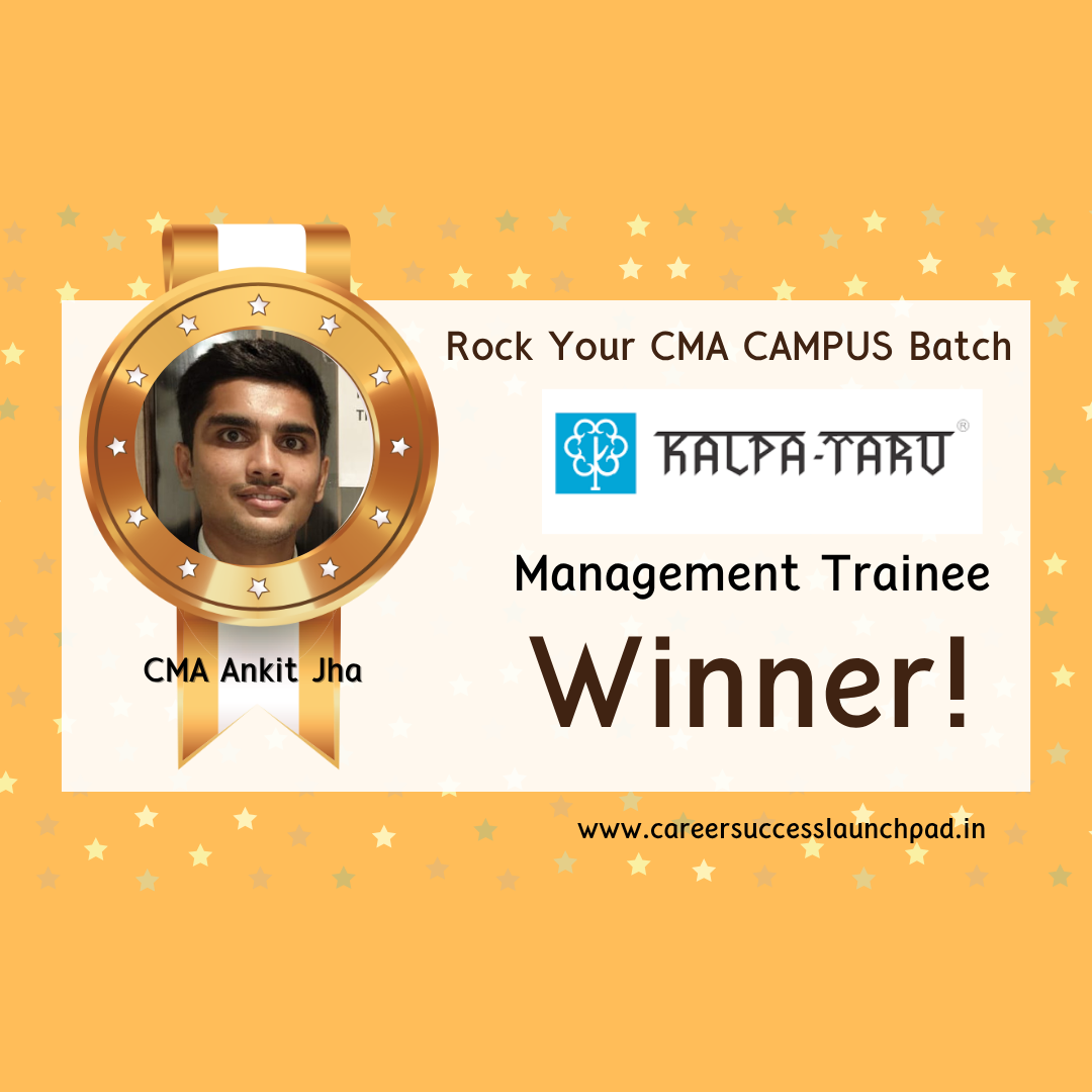 CMA student placement success story 1 | Career Success Launchpad