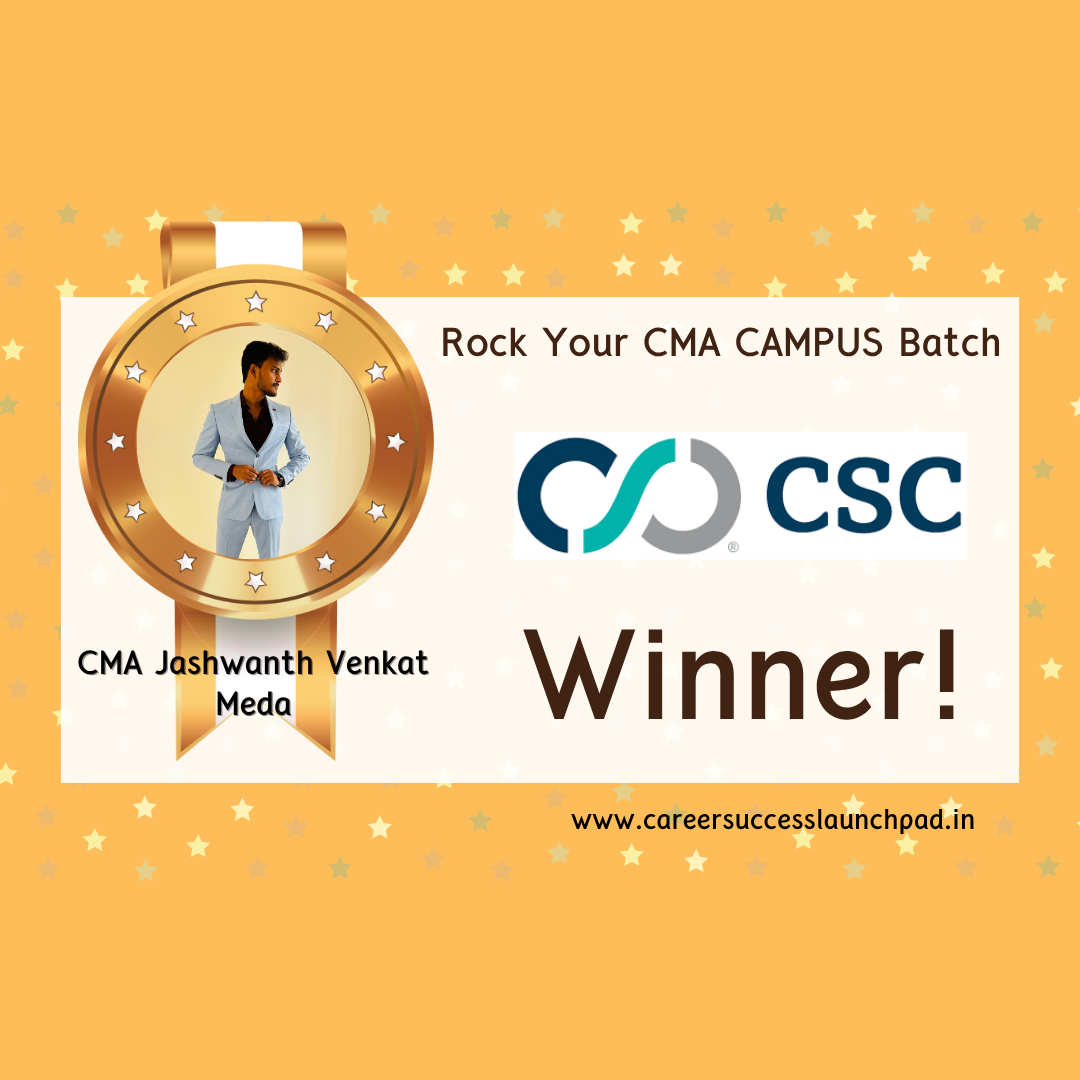 CMA fresher placement success story 63 | Career Success Launchpad