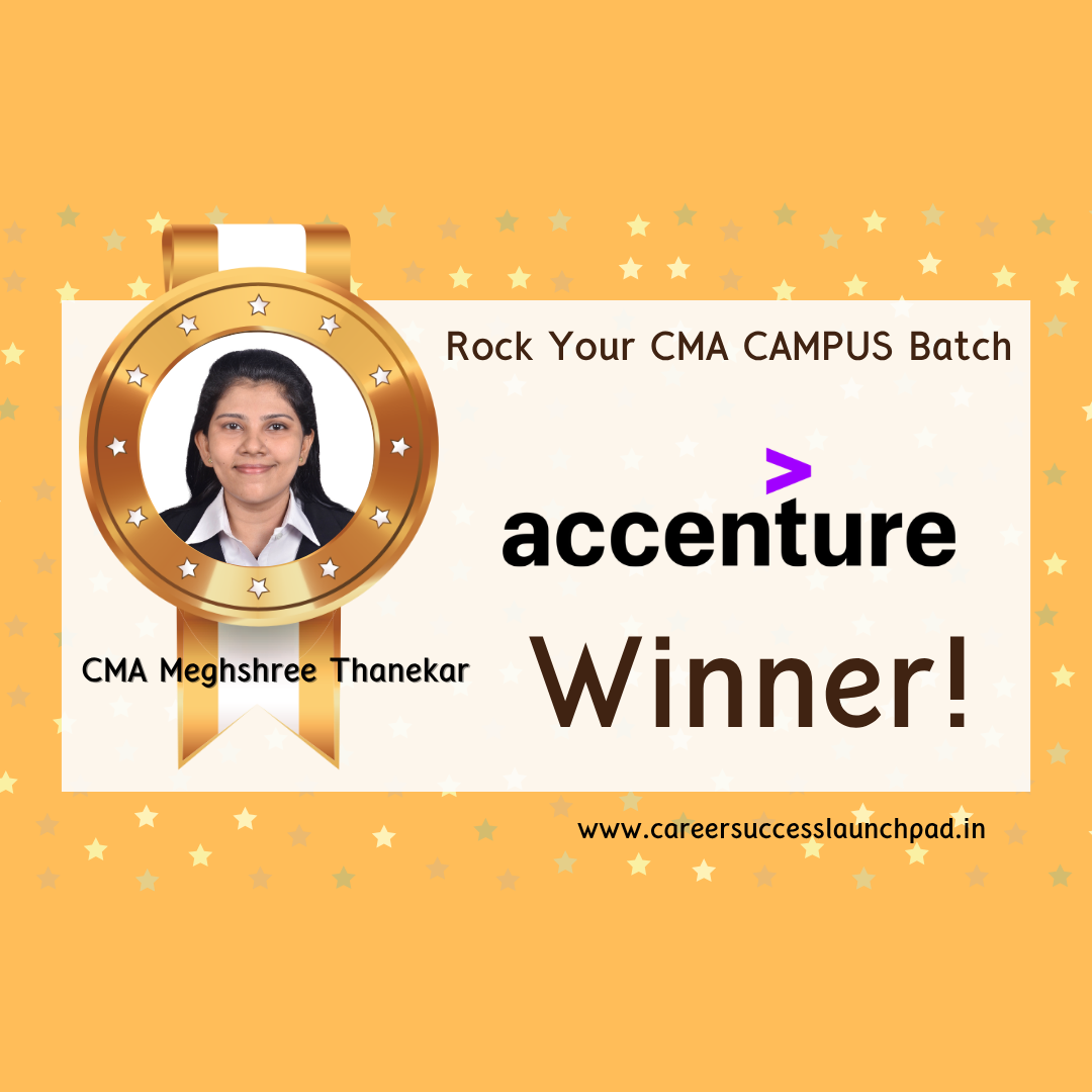 CMA student interview success story 100 | Career Success Launchpad