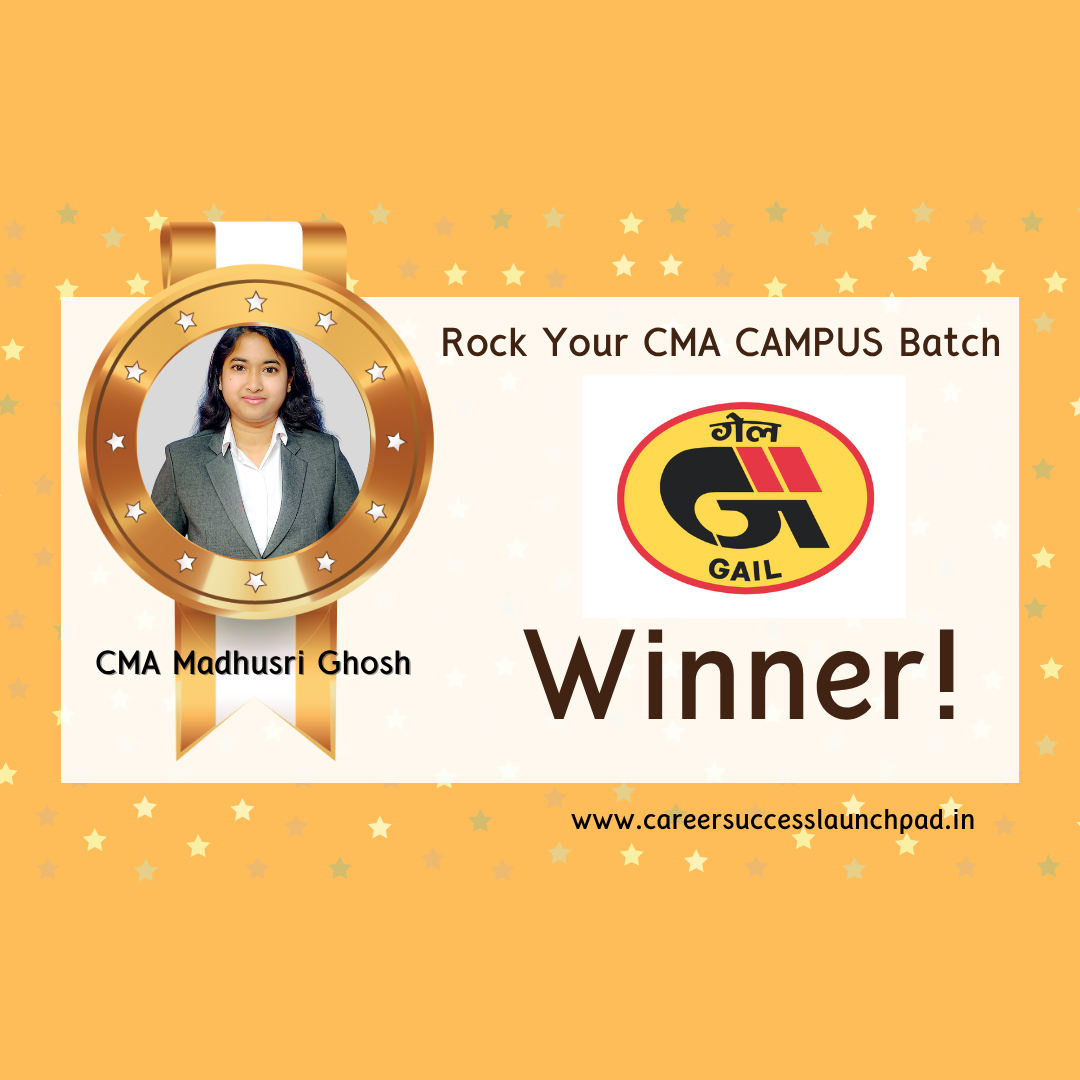 CMA fresher placement success story 64 | Career Success Launchpad