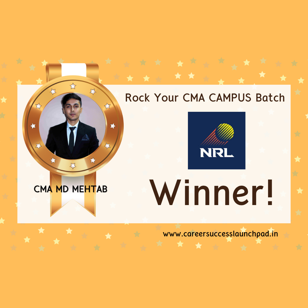 CMA student career success story 176 | Career Success Launchpad
