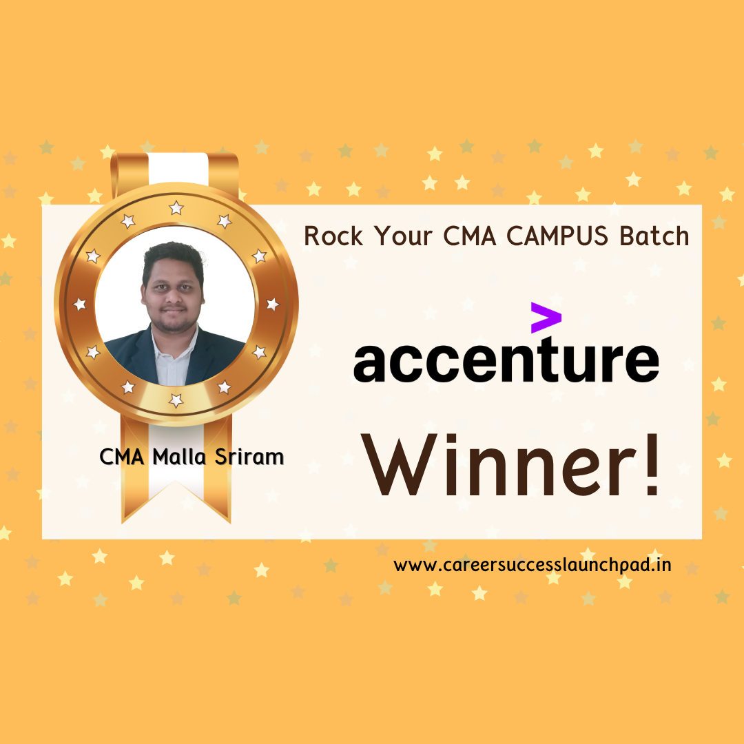 CMA placement preparation success story 134 | Career Success Launchpad