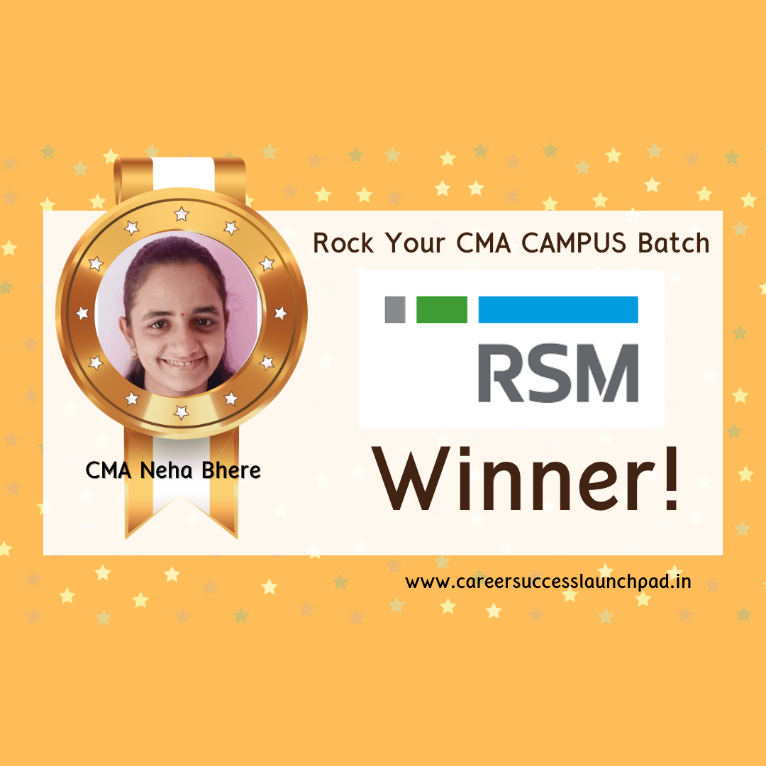 CMA student placement success story 32 | Career Success Launchpad