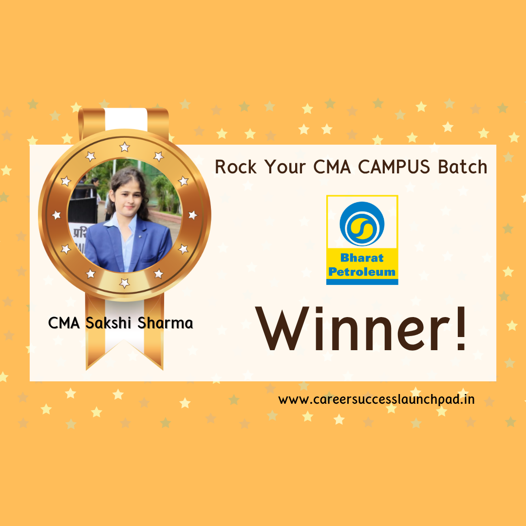 CMA fresher placement success story 57 | Career Success Launchpad