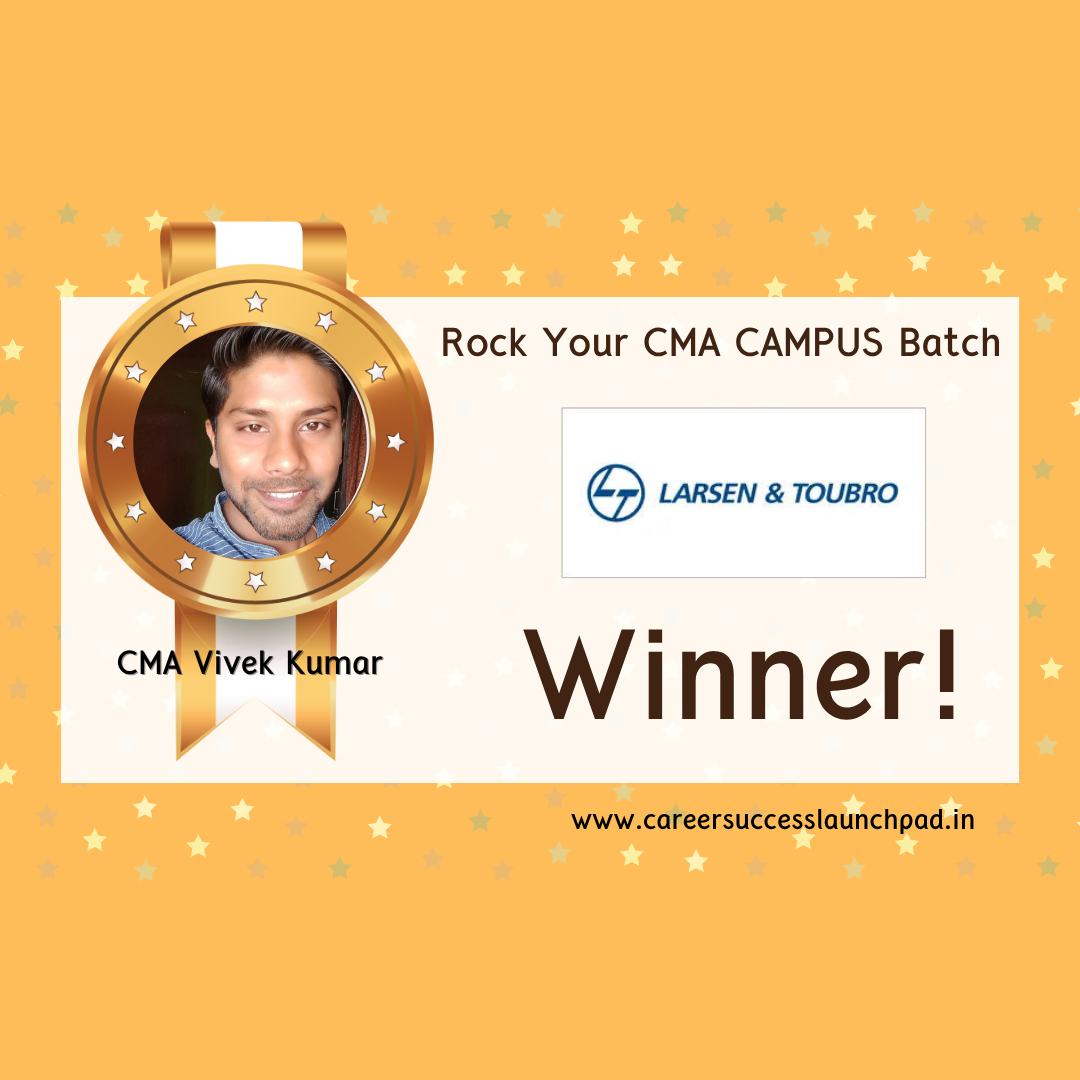 CMA student placement success story 28 | Career Success Launchpad