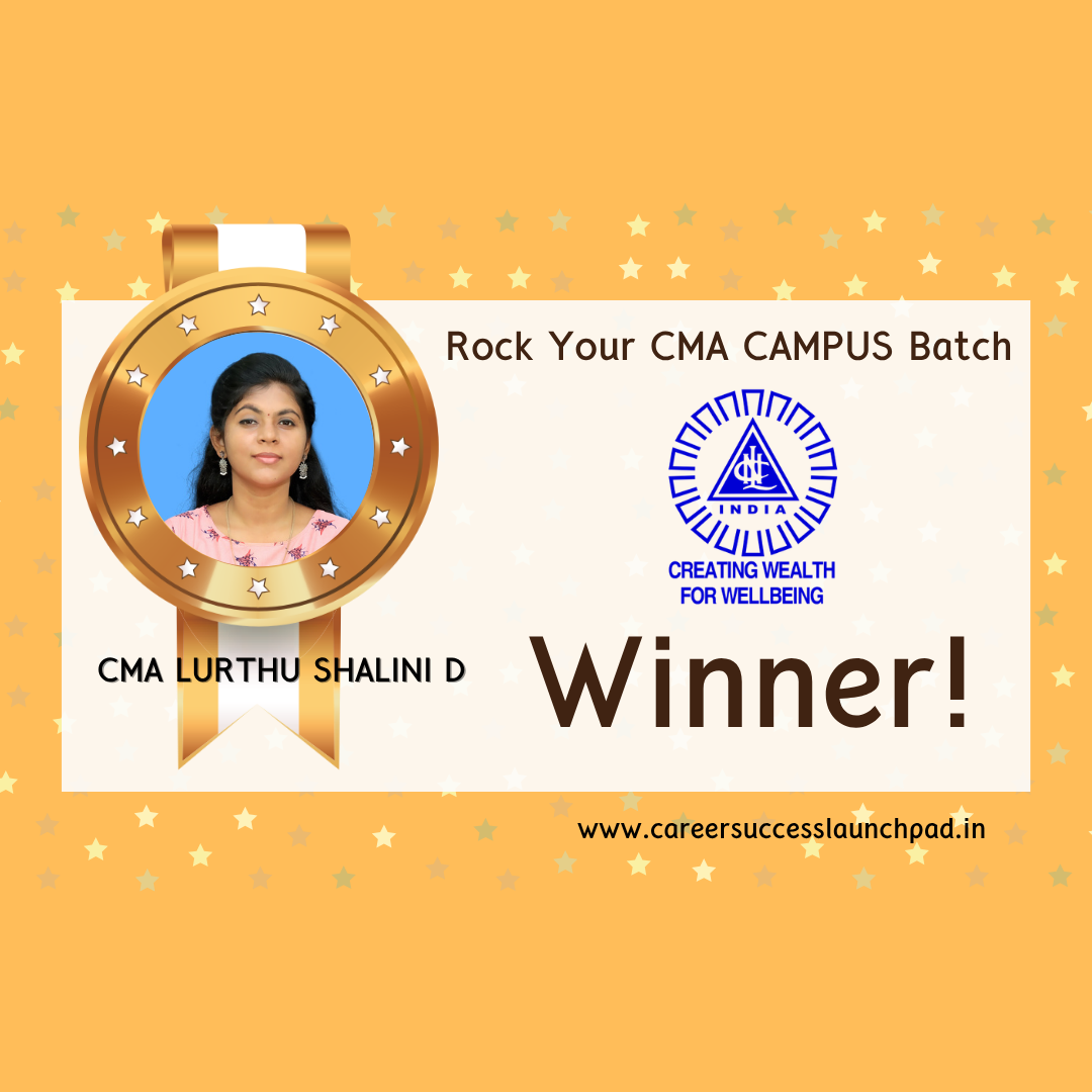 CMA placement preparation success story 144 | Career Success Launchpad