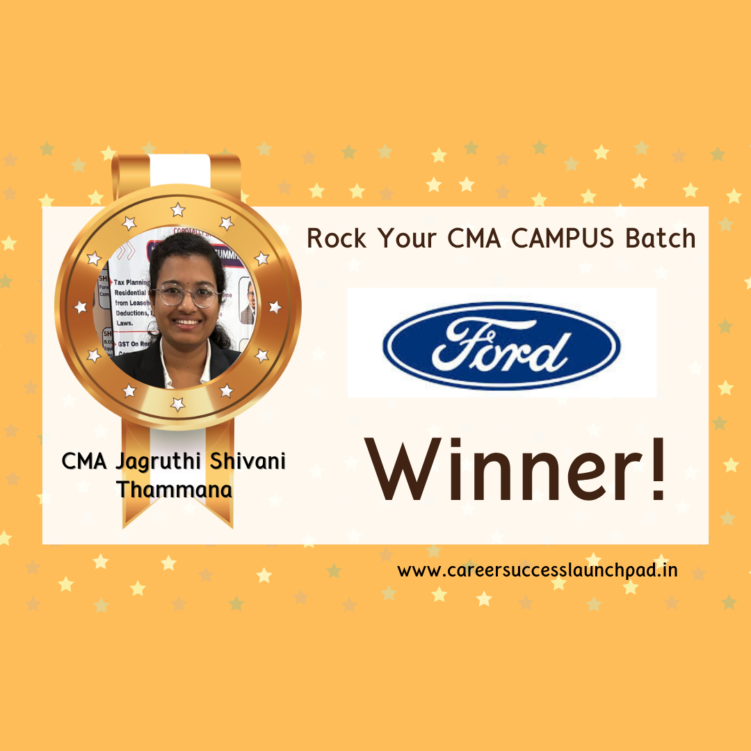 CMA student placement success story 36 | Career Success Launchpad