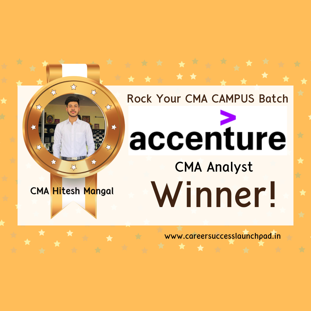 CMA student placement success story 18 | Career Success Launchpad