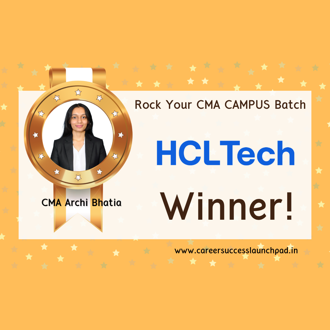 CMA student career success story 167 | Career Success Launchpad