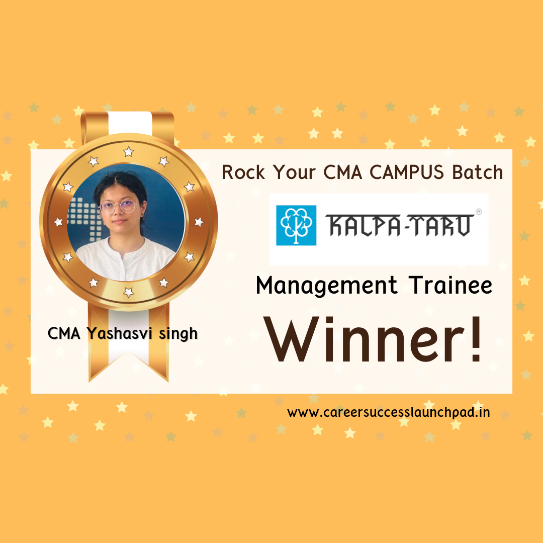 CMA student placement success story 12 | Career Success Launchpad