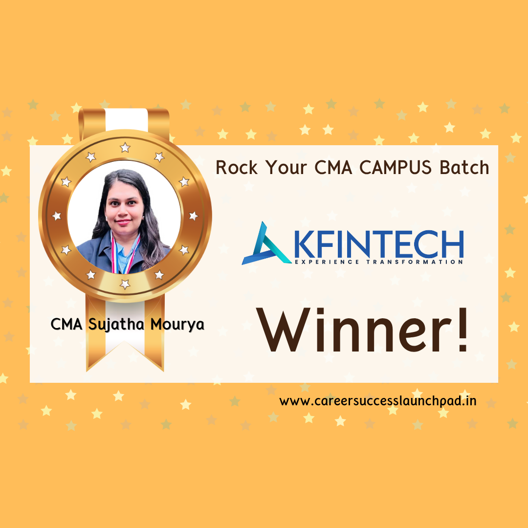 CMA student career success story 164 | Career Success Launchpad
